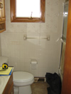 Bathroom prior to remodeling project.